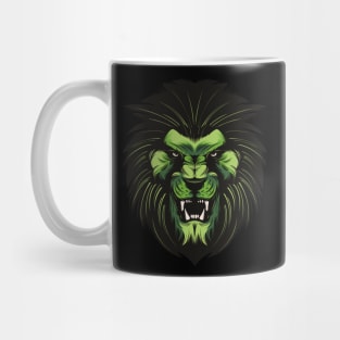 Green Lion Mug